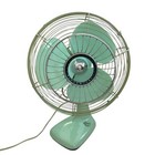 Very Rare  Mitsubishi Electric Fan Showa Retro Vintage Dm-12gd W box