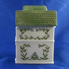 1989 Lenox Spice Village Tarragon House Vintage Porcelain Spice Jar