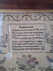 Fine English Antique Needlework Sampler By Sarah Hellen Turvey Aged 9 Dated 1836
