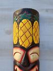 Tiki Mask 20  Wood Hawaiian Island Home Wall Decor Tribal African Polynesian