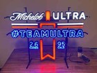 Michelob Ultra Beer Led Bar Sign Mich Ultra Lighted Sign Man Cave Garage Decor