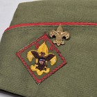 Vintage Bsa Boy Scout Garrison Hat Sanforized Xl Self Conforming