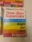 Polaroid Sx-70 Land Film Time-zero Supercolor New 4 X 10 Instant Pack Damaged