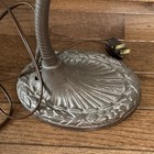 Vintage Metal Art Deco Cast Iron Gooseneck Industrial Task Desk Lamp 