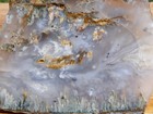 Tcr Sage Plume Agate jasper lapidary Rough Slab 151 Grams