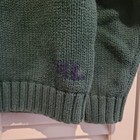 Rare Vintage Polo Ralph Lauren American Usa Flag Green Sweater Youth Size 6 Knit