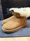 Ugg Australia Bailey Zip Mini Women s Suede Boots - Chestnut  Us 8