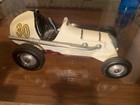 Vintage Roy Cox Thimble Drome Champion Tether Car White  30 No Engine From 1940s