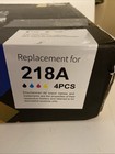 218a 218x Toner Cartridges - 4 Pack - Compatible For Hp 3201dw  3301 Cdw fdw sdw