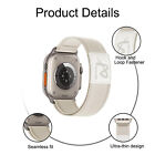 Nylon Sports Wrist Band Watch Strap For Apple Watch Series 42 44 45 46 49mm