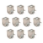 New B Type Female Sockets 90 Degree Plug-in Board Dip Printer Square Socket