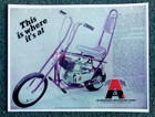 Vintage Alexander Reynolds Corp Arco Model  3901 Mini Bike Brochure Ad Reprint