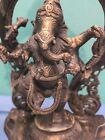 Bronze Ganesha Elephant  buddha Lord Statue  13  Antique Heavy Hinduism Deity