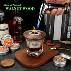 New Cocktail Smoker Kit - Whiskey Smoking Set W  4 Wood Chips  Old Fashioned Dri