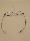 Antique Civil War Era Spectacles  Silver With Brass Bow Extensions