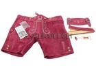 Bavaria Trachten Women 16 Authentic Lederhosen Oktoberfest Outfit Cherry Red
