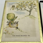 Vintage Antioch Bookplates 50 Pcs Girl Owl Cottagecore
