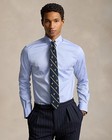 Polo Ralph Lauren Blue Solid Long Sleeve Button-front Point Collar Shirt 16