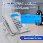 Corded Phone With Caller Id  Landline Phones For Home   Office Featuring 10 