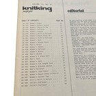 Knitking Magazine 1976 Vol 13 No 4 Vintage Knit Machine Patterns Swimsuit