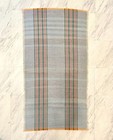 Vintage Handmade Throw Rag Rug Woven Farmhouse Rustic Multicolor Loomed Cottage