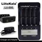 1-liitokala Lii-500 4 Slots Smart Intelligent Battery Charger Kit For 3 7v