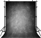 Black 5x7ft Photography Backdrop Fabric Portrait Photo Booth Studio Party Backgr