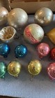 2 Dozen Vintage Glass Christmas Ornaments  1-2   