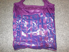 Adidas Stella Mccartney Vibrant Purple Lightweight Shopper Tote Bag           Z5