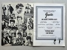 Grease 1972 Musical Theatre Program Jim Jacobs Warren Casey Patricia Birch