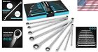 Metric 9-piece Extra Long Wrench Set With Eva Organizer - 72-tooth Ratchet Gear