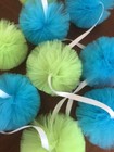Tulle Pompoms Garland Pompom Wedding Party Decorations Baby Shower Tutu Garland
