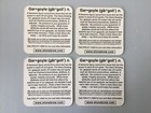 Stone Brewing Beer Coasters Gargoyle Set Of 4 San Diego California