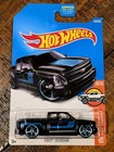 2017 Hot Wheels Chevy Silverado Hw Hot Trucks Black     New sealed