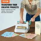 Vevor Manual Die Cutting   Embossing Machine  Portable Cut Machines  6 Inch Open