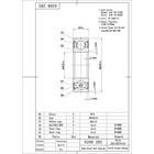  30  6208-2rs Premium Rubber Seal Ball Bearing C3 Emq  40x80x18  6208 2rs 6208rs