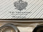 1950s Le Trianon Sterling Silver Cellar Glass Sterling Spoon Salt Spices Set Nos