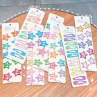 20 10pcs Glitter Hairpins Snap Hair Clip Fashion Sweet Metal Barrettes Bb Clips   