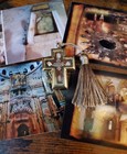 Life Of Jesus Relic Cross Stones Nativity  Tomb Jesus  Upper Room   Ascension