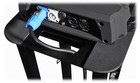  2  Rockville Rtp82b Adjustable Black Totem Moving Head Light Stands scrims bags