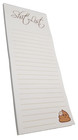 Cute  sh t List  Tear-off Notepad - 50 Pages