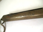 Early Vintage Chatillon Ny Usa Brass 15lb Hanging Scale
