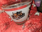 Vintage Hazel Atlas Glass Ice Bucket Classic Car Series     Mid-century     5    Tall