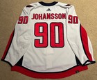 Marcus Johansson Washington Capitals Game Worn Jersey Matched Loa- 24  Repairs    