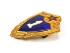 Vintage Soviet Russian Ussr Post Ww2 Enameled Badge Pin Medal 1 Class