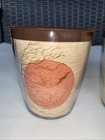 Vtg Signed Gwen Frostic Insulated Mugs Usa  Made Set Of 2 Block Print Excellent