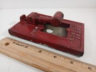  Vintage Break Glass Fire Alarm Pull  451 Standard Electric Time Co  Cast Iron 
