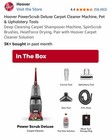 Hoover Powerscrub Deluxe Upright Corded Carpet Cleaner Heatforce Tools