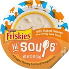 Purina Natural  Grain Free Wet Cat Food Lickable Cat Treats  Lil  Soups Flake   