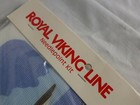 Nos Vtg Royal Viking Line Cruise Ship Needlepoint Kit Canamar Designs 
